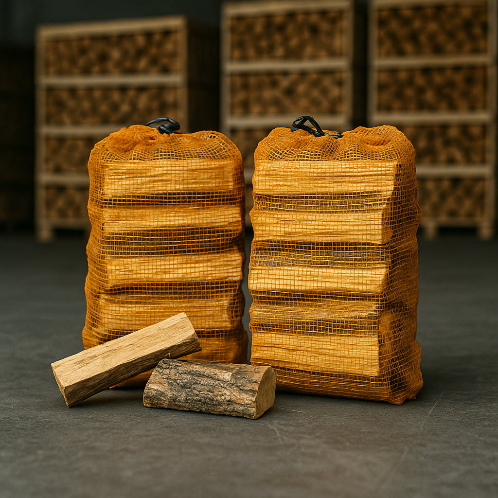 Kiln-Dried Hardwood Log Nets
