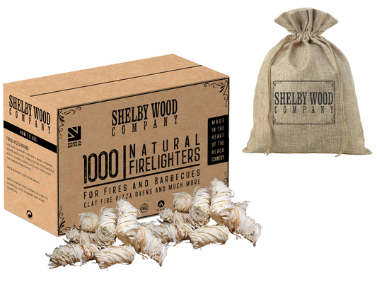 1000 Eco-Friendly Waxed Firelighters