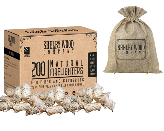 200 Eco-Friendly Waxed Firelighters