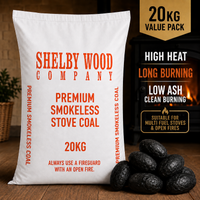 Premium smokeless coal ovoids for multi-fuel stoves - image 2