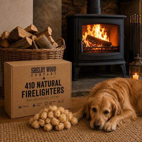 410 Natural Waxed Firelighters