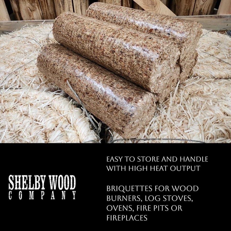 Hardwood Briquettes | 20kg - 290mm Briquettes | Break To Size | Fire Logs