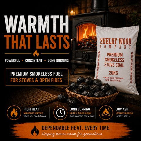 Premium smokeless coal ovoids for multi-fuel stoves - image 8