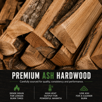 Kiln Dried Ash Firewood Logs 60L