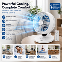 Premium Air Circulator Fan with Remote Control & Timer 6 Speed - image 6