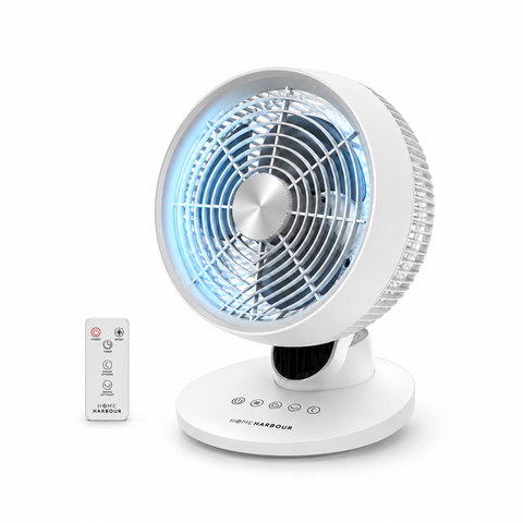 12" Air Circulator Fan with Remote Control 6 Speed