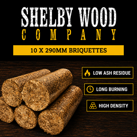 20kg Hardwood Briquettes + 1.3kg Kindling Wood Sticks Bundle
