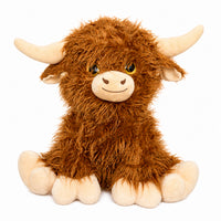 Giant Highland Cow Plush Soft Toy