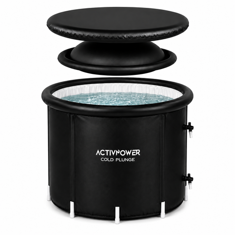 Cold Plunge Ice Bath Tub 415L XL Portable Recovery Tub with Lid
