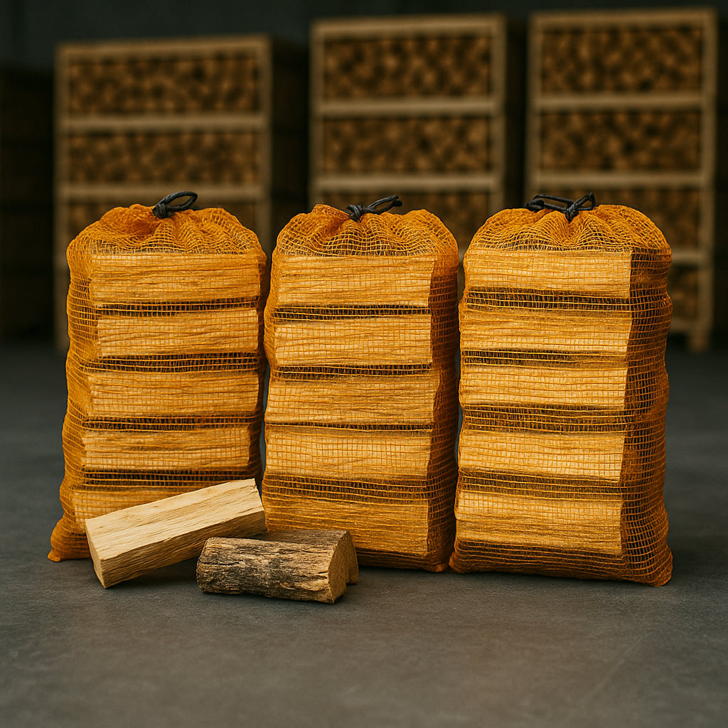 25kg Kiln Dried Birch Hardwood Logs