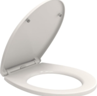 Oval Urea Premium Soft Close Toilet Seat With Top & Bottom Fixings