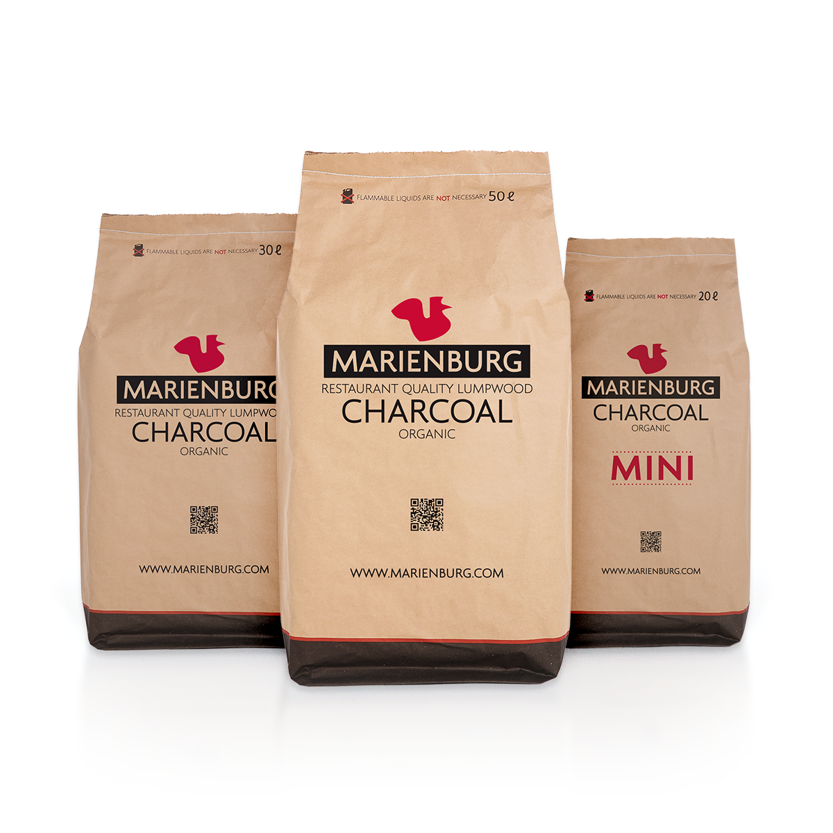 Marienburg Restaurant Grade Charcoal