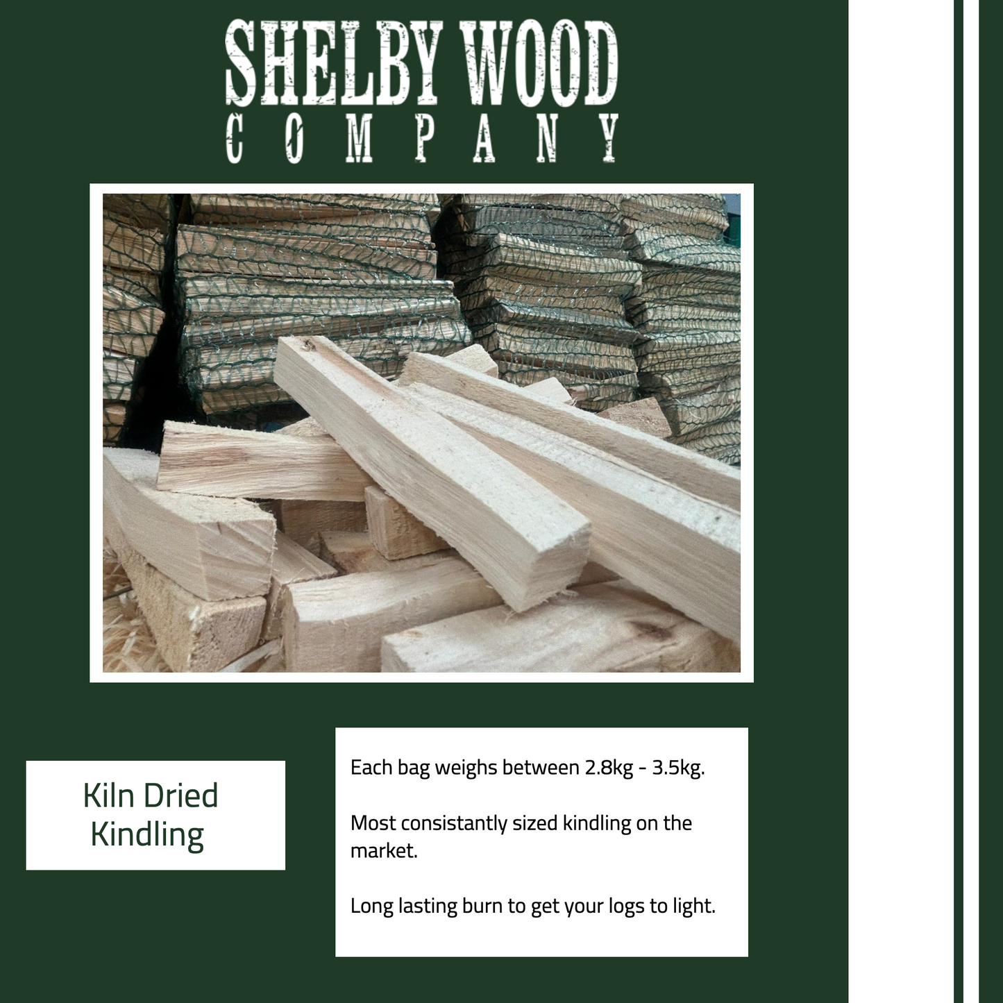 Shelby Kindling Wood